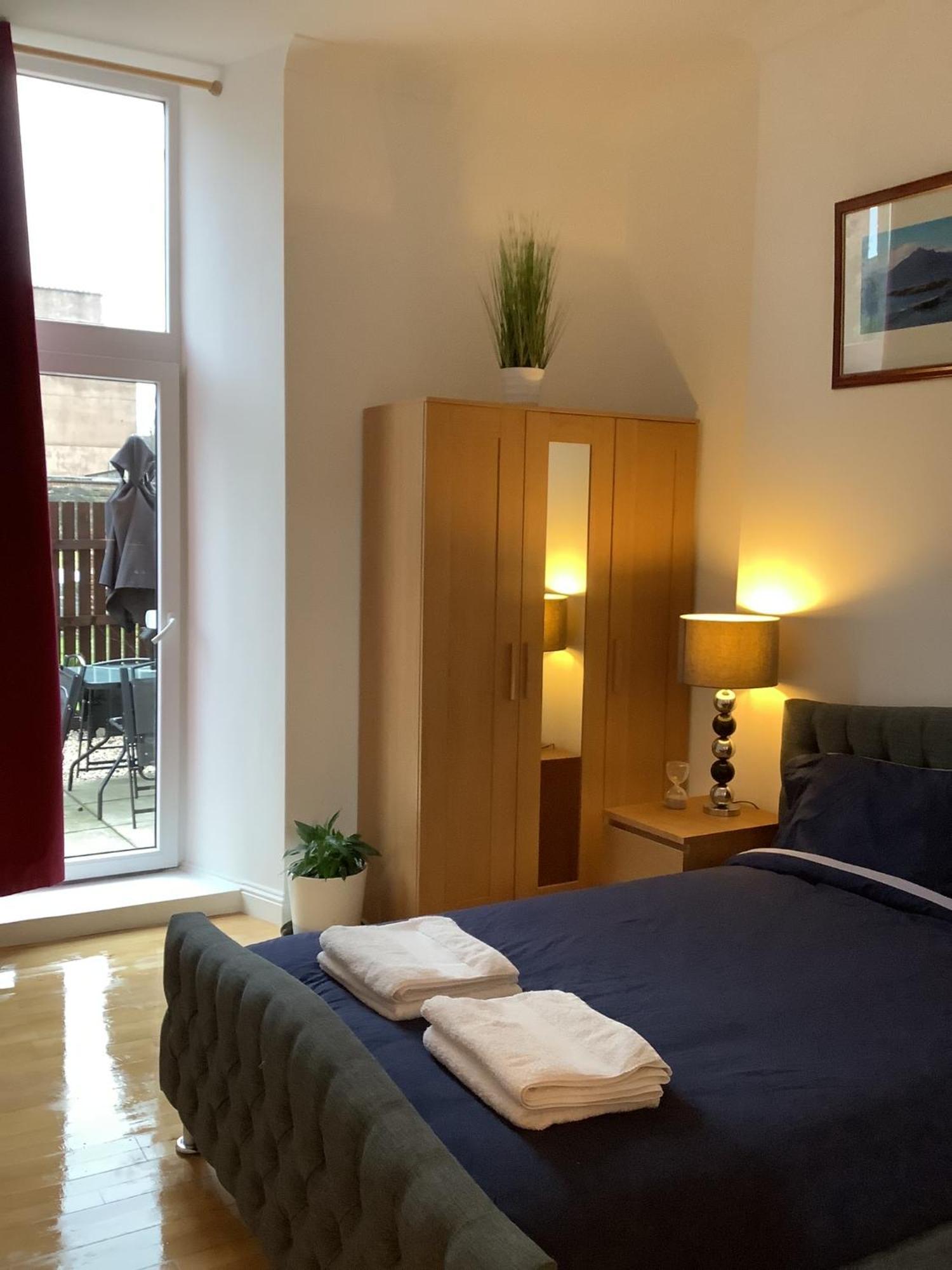Ground Floor Apartment With Garden Γλασκώβη Εξωτερικό φωτογραφία